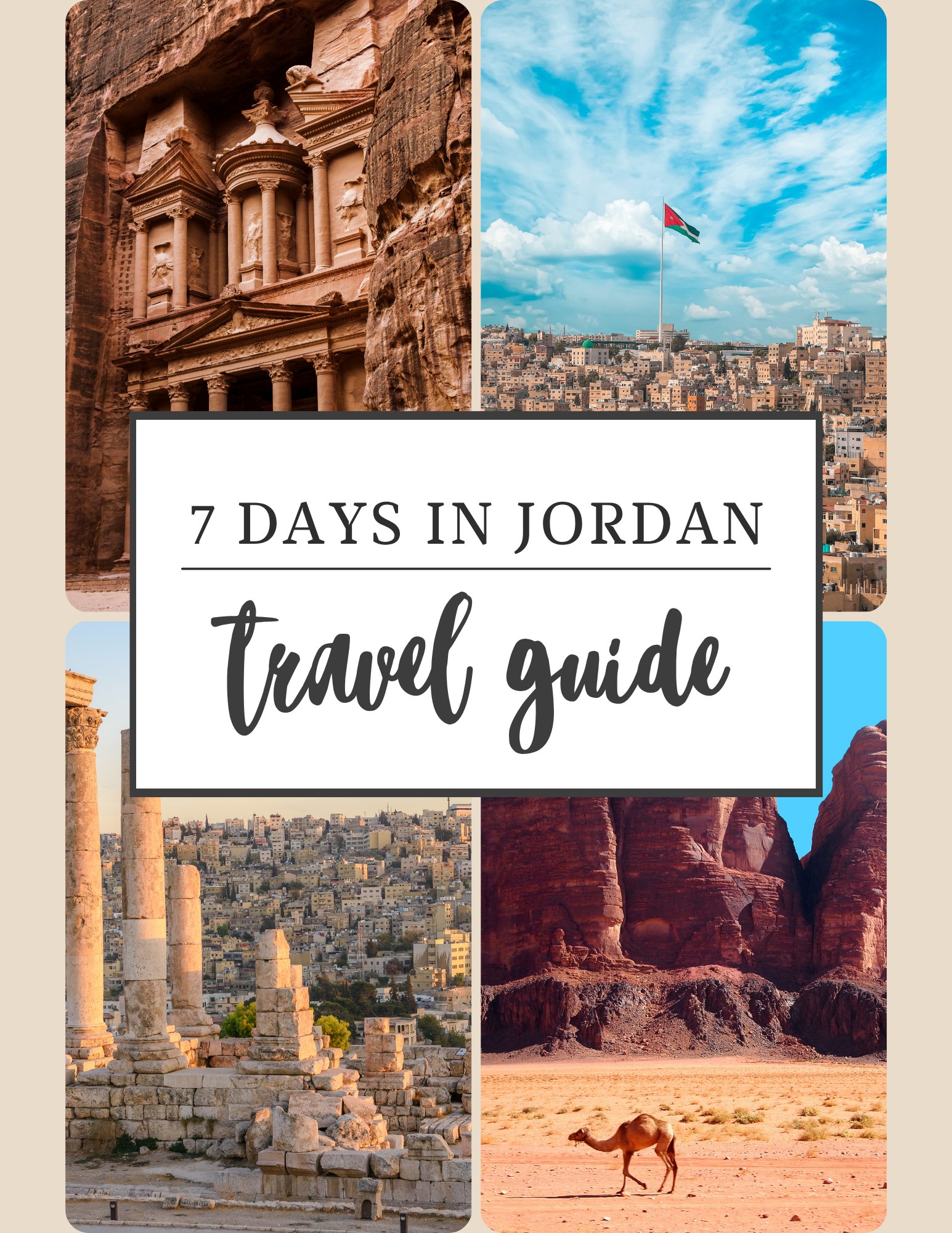 Explore Jordan in 7 Days Through Ancient Petra, Wadi Rum Desert and the Best of Amman
